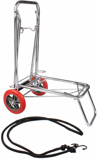 Small Portable Luggage Dolly Luxafare Wheel Stainless Steel
