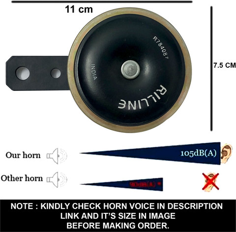 DvineAutoFashionZ Horn For Kawasaki Ninja 250 Price in India - Buy
