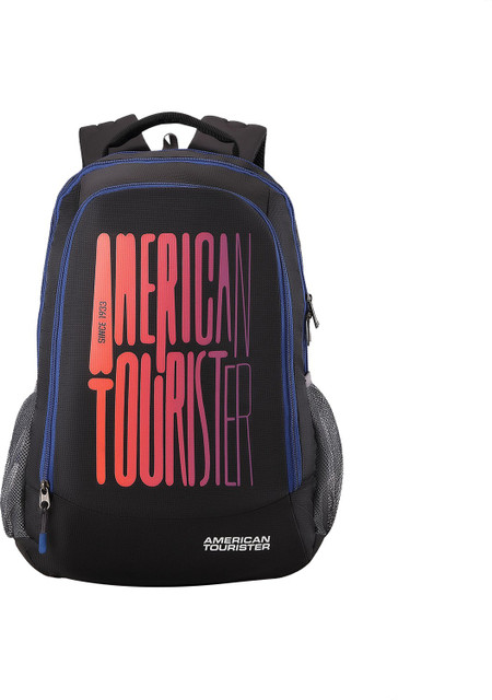 AMERICAN TOURISTER Fizz Sch Bag 32 L Backpack Black Price in