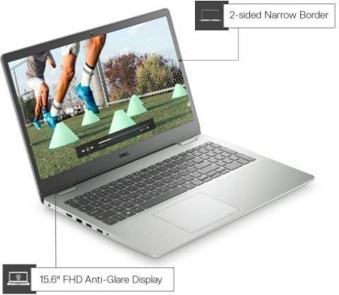 DELL Inspiron Intel Core i3 10th Gen 1005G1 (4 GB/1 TB HDD