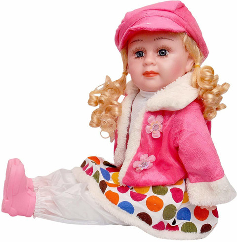 Veryke Cute Looking Musical Rhyming Babydoll,Big Stroller Dolls