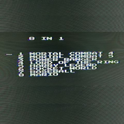 VK MART 8 Bit Tv Video Game Cassettes Games Included SONIC, BATMAN