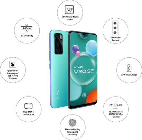 Vivo V20 SE（モデル番号V2022）128GB vivo V20 SE (128 GB Storage, 8 GB RAM) Online at Best Price On