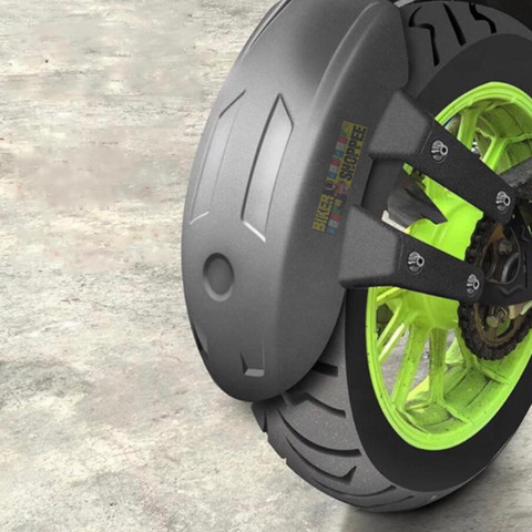 BIKER SHOPPEE Rear Mud Guard For Universal For Bike Universal For