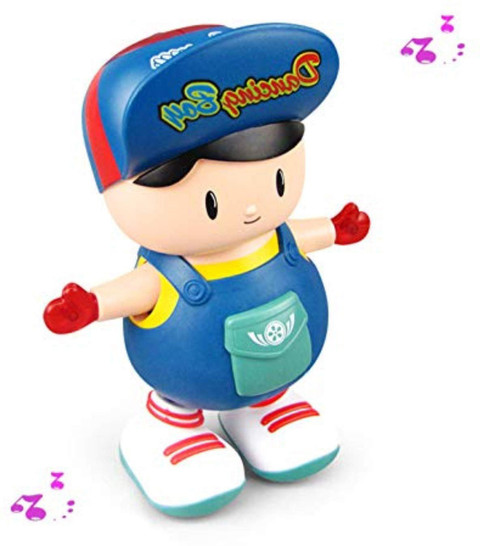 Toyvala Amazing Musical Bump and Go Electric Dancing Robot Boy