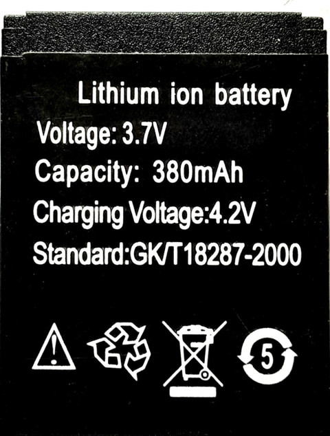 FULL CELL Mobile Battery For Mstick DZ09 Smart Watch Li-ion LQ-S1 Lithium  Ion 380mAh for Smart Watch Battery