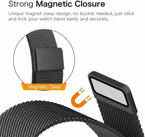 ICREATOR Magnet Watch Belt For IWatch All Series 42/44 mm 44 mm