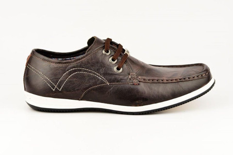 lee cooper brown casual shoes