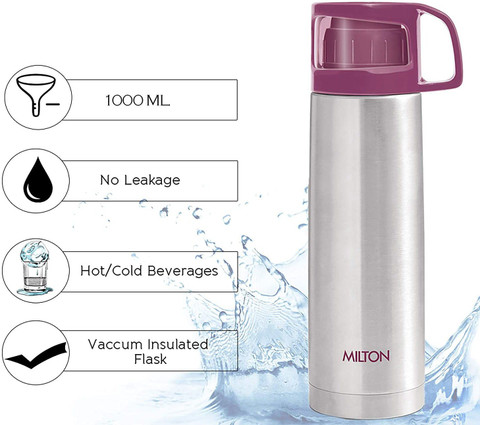 MILTON 1000 ml Steel Flask Buy MILTON 1000 ml Steel Flask Online