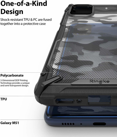 Ringke Back Cover for Samsung Galaxy M51 Ringke