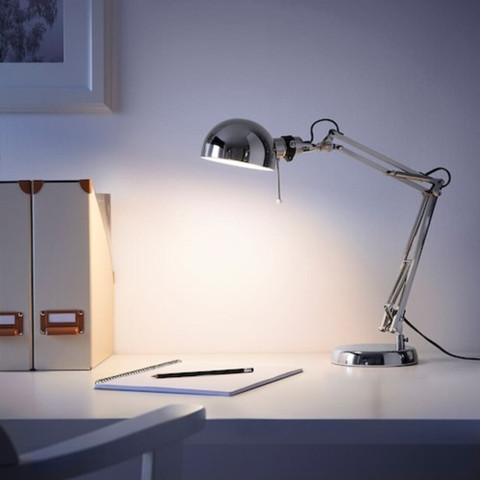 IKEA Work Lamp, Nickel-Plated Table Lamp Price in India Buy IKEA