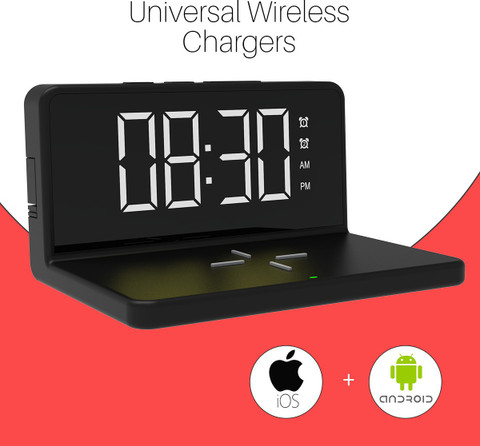 Portronics Freedom 4A Desktop Wired Wireless Charging Pad Price