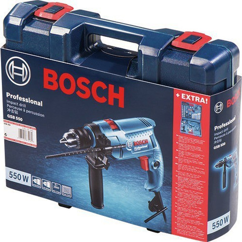 Power Tool Bosch Gsb 550 Mechanic Kit Professional Price BOSCH GSB