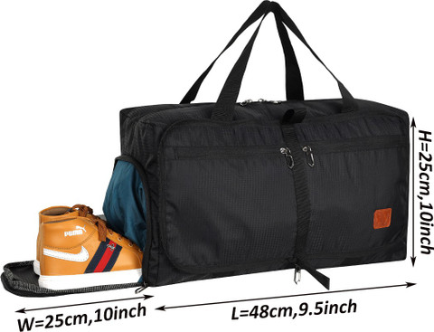 Fly Fashion (Expandable) Travel Duffel Bag Foldable Weekender Bag - Main Image