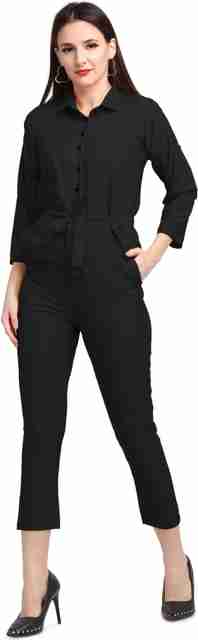 ZX Fashion Solid Women Jumpsuit - Buy ZX Fashion Solid Women