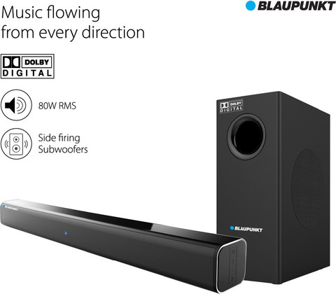 Blaupunkt Sbw 01 Blaupunkt 80w Soundbar Blaupunkt SBW-01 Dolby