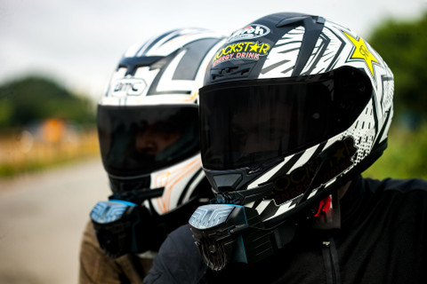 BluArmor Action Camera Compatible Chinmount for Motorcycle_helmet