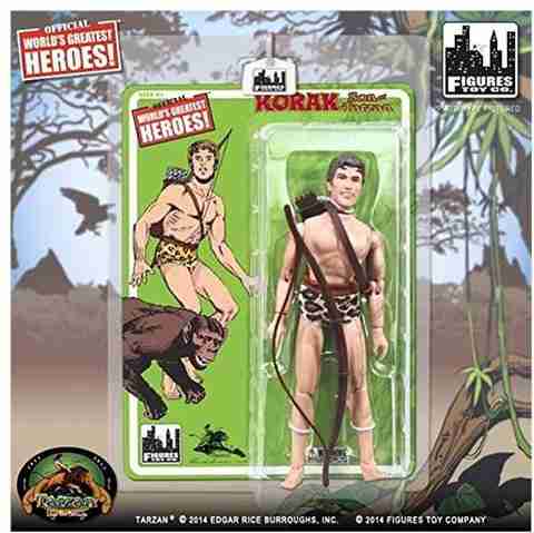 Figures Toy Company Tarzan World's Greatest Heroes! Korak Action