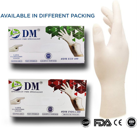 DM SPECIALLY FOR SPECIALIST Premium Quality Latex Powdered White