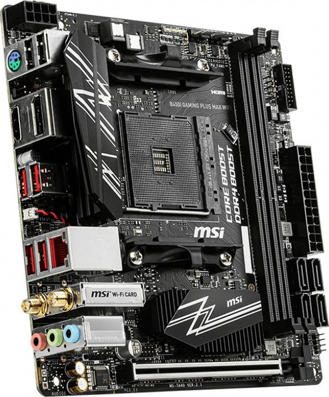 MSI B450I GAMING PLUS MAX WIFI Mini-ITX AM4 Gaming AM4Socket Mini