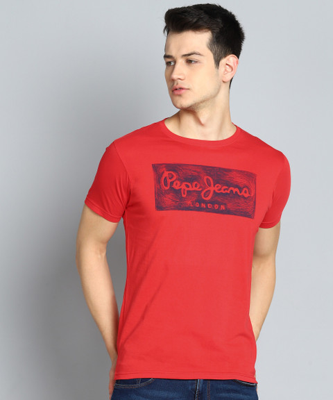 Flipkart Pepe Jeans Polo T Shirts Pepe Jeans Printed Men Round - Main Image