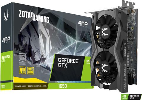 Leadtek GTX 1650 LP – 4GB GDDR6 ZOTAC GeForce GTX 1650 AMP Core GDDR6 4 GB NVIDIA Chipset 128 bit