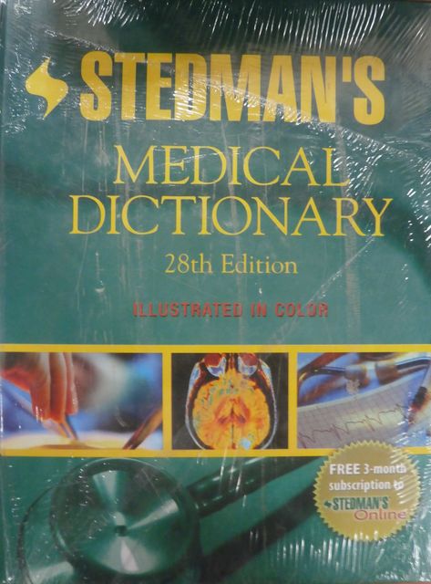 Stedman's Medical Dictionary: Buy Stedman's Medical Dictionary by