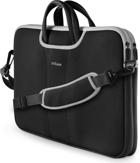 AirCase Inch Laptop Bag Sleeve for 13-Inch/ 14-Inch Laptop MacBook  4-Multi Pocket Messenger Bag