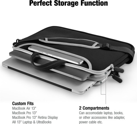 AirCase Inch Laptop Bag Sleeve for 13-Inch/ 14