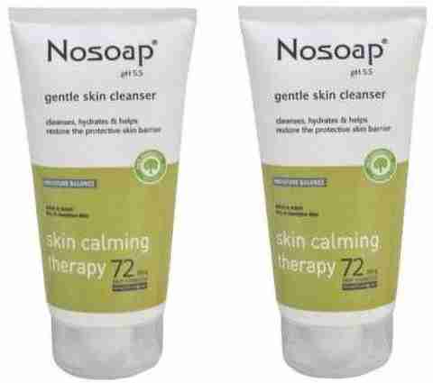 Nosoap Gentle skin cleanser 125ml pack of 2 Face Wash - Price in