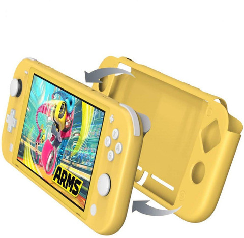 TMG Protective Case Cover for Nintendo Switch Lite, Silicone Protective  Rubber Cover, Shock-Absorption Anti-Scratch Non-Slip Case for Nintendo  Switch