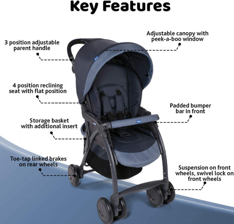 Chicco Simplicity Plus Stroller India Ink Stroller Buy Stroller