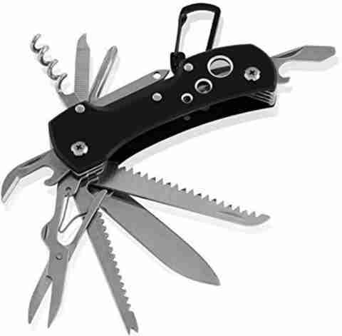 Pisau Swiss Army Set DiHAWK 14 In Multi Function Swiss Army Style