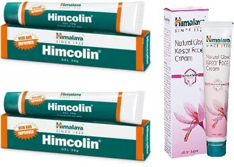HIMALAYA Himcolin Gel (Pack of 2) , Natural Kesar Cream 50 gms Price in  India - Buy HIMALAYA Himcolin Gel (Pack of 2) , Natural Kesar Cream 50 gms  online at Flipkart.com