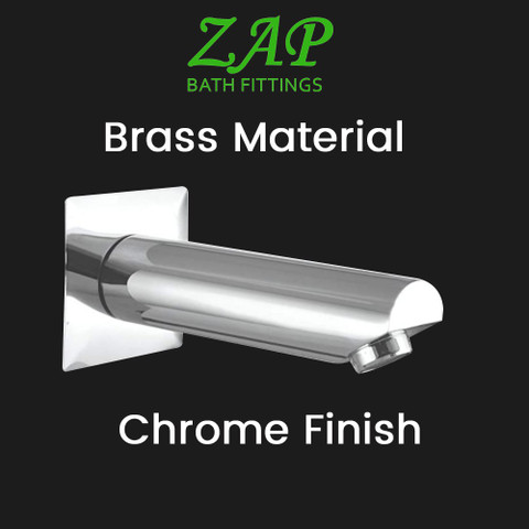 ZAP ZXR24140 Brass, Concealed Square Body Diverter Full Set