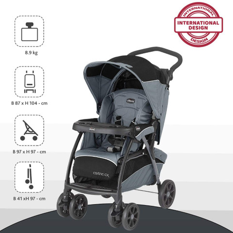 Chicco Cortina Cx Stroller Iron Stroller Buy Stroller in India