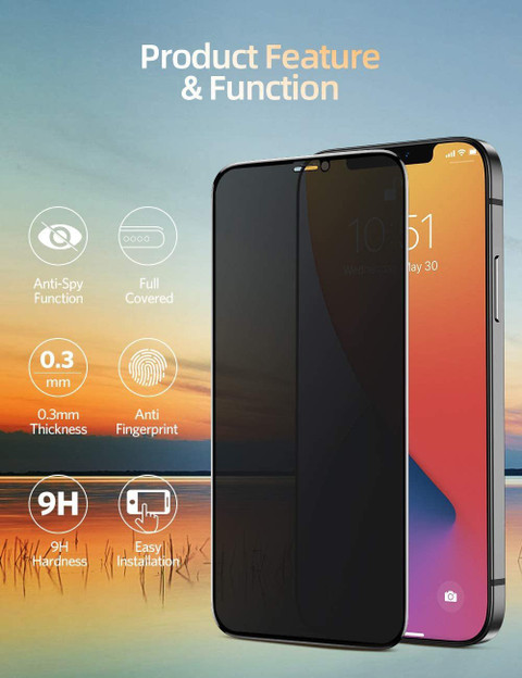 BodyGuardz PRTX iPhone 12 Pro Max Synthetic Screen Protector 6.7 2020