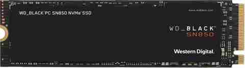 WD_BLACK SN850 SSD 500GB（PCIe Gen4）中古品 Black And Golden Western Digital SN850 NVMe 500GB PCIe Gen 4 SSD