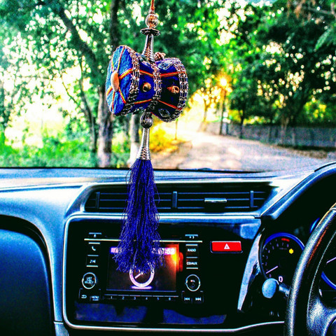 Unique Utilities Car Hanging Interior Decor Accessories (Blue) Car