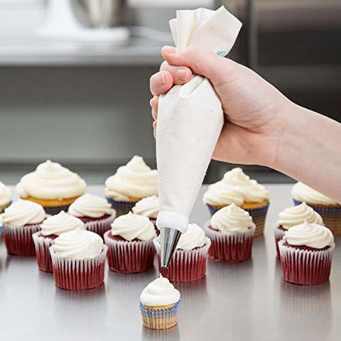 Naama Polythene Icing Piping Bags for Decorating Cream Cake Pastry - Main Image