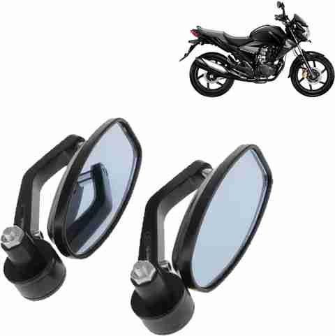 DvineAutoFashionZ Manual Rear View Mirror For Honda Unicorn Price - Main Image