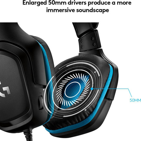 Logitech G431 Surround Sound Wired Gaming Price in India Buy