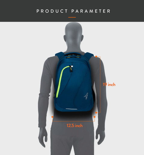 Lunar's Comet4 Compartment Casual Travel Bagpack College School Bag  with Year Warranty 35 L Backpack