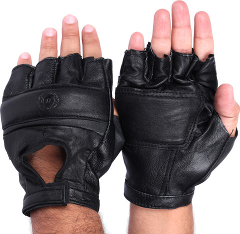 india leather Genuine Leather Bike Riding Gym and Sports Gloves