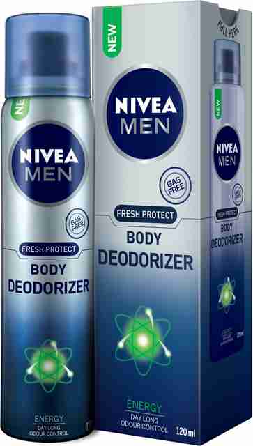 NIVEA Men Fresh Protect Body Deodorizer Energy Deodorant Spray - Main Image