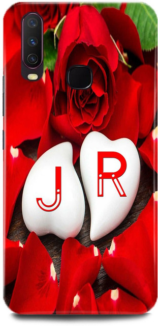 Ignite Back Cover for Vivo Y19,1915,J Loves R Name,J Name, R