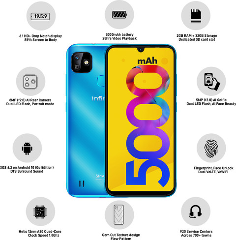 Infinix Smart HD 2021 (32 GB Storage, 2 GB RAM) Online at Best