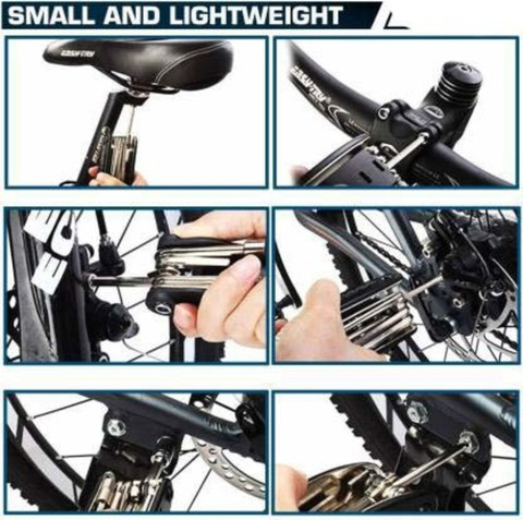 Bicycle Repair Kit All Bike Tools Zonkar 16 IN Multi Purpose