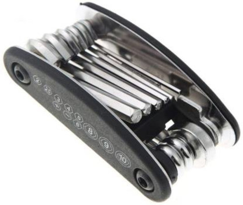 Zonkar 16 IN Multi Purpose Bicycle Repair Tool Kit Allen Key