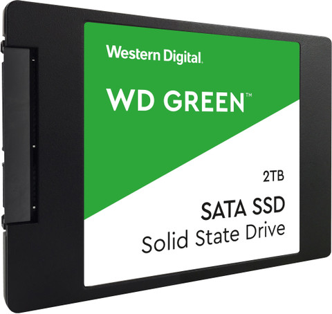 WD WD Green TB Desktop Green SATA III Internal Solid State Drive (SSD)  (WDS200T2G0A)